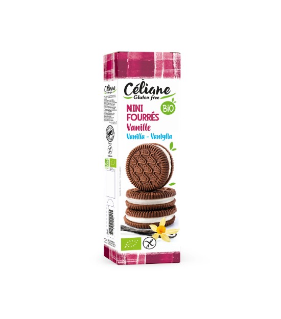 Biscuits fourrés vanille
