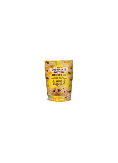 biscuits chocolat-banane