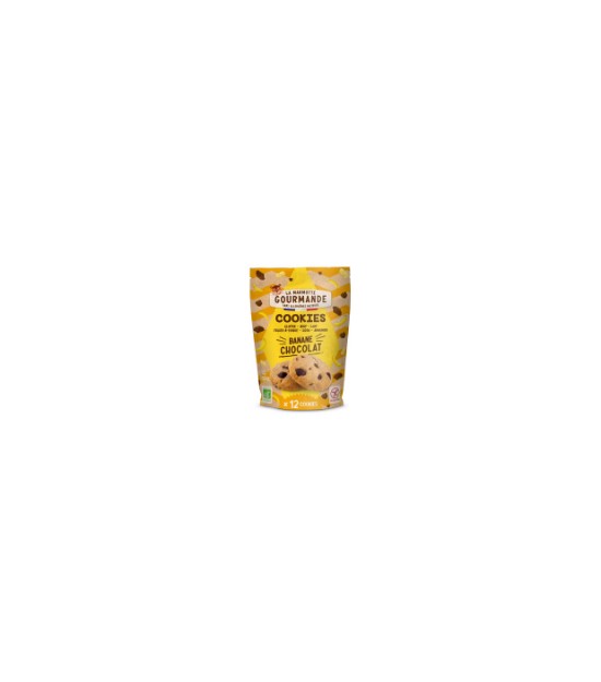 biscuits chocolat-banane