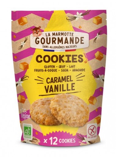biscuits caramel vanille