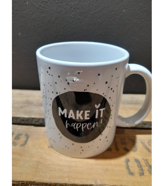 tasse "Make it happen"