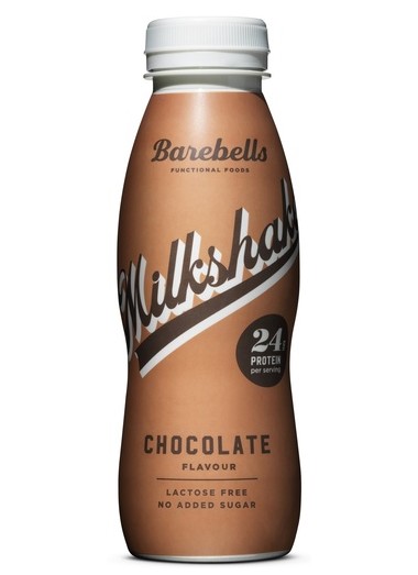 Milkshake protéiné au chocolat
