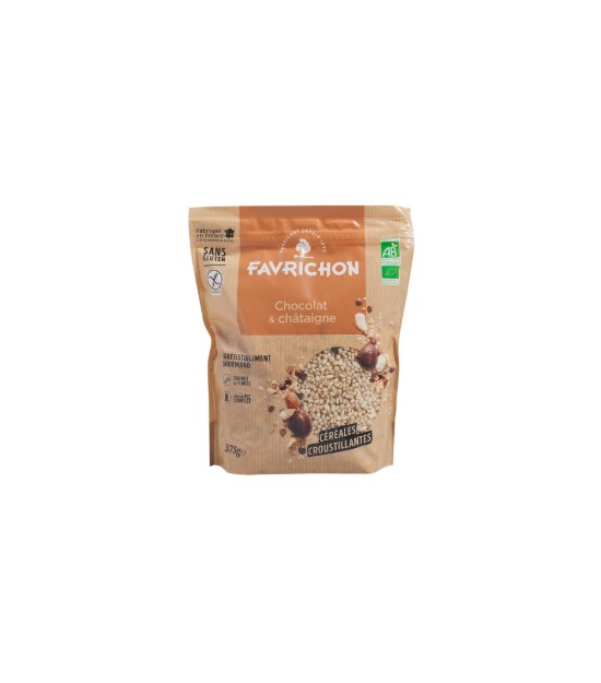 Céréales chocolat &  châtaigne sans gluten