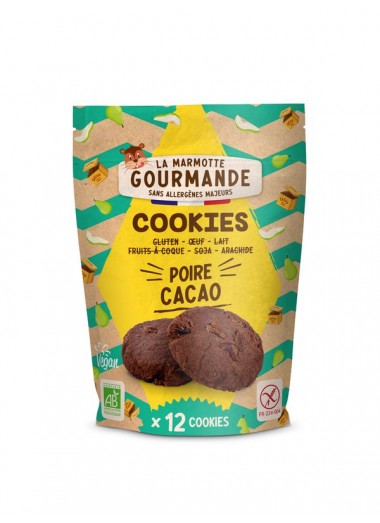 Cookies poire cacao