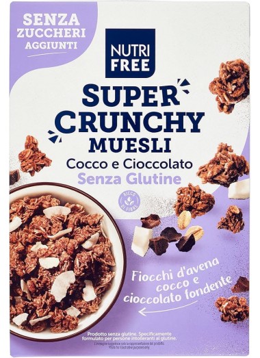 Muesli crunchy chocolat blanc