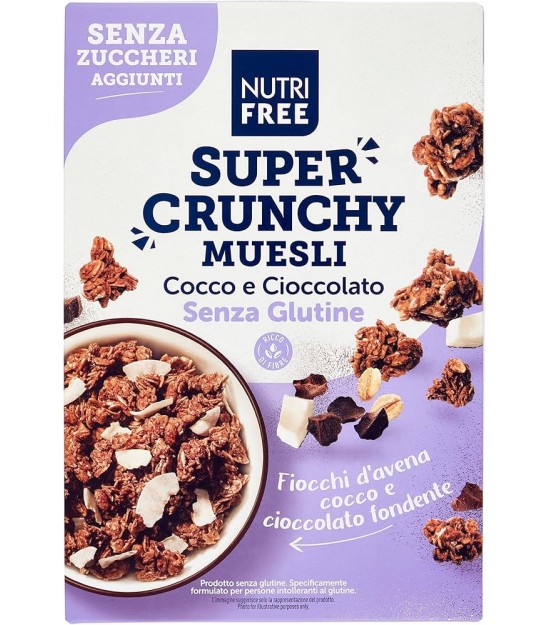 Muesli crunchy chocolat blanc