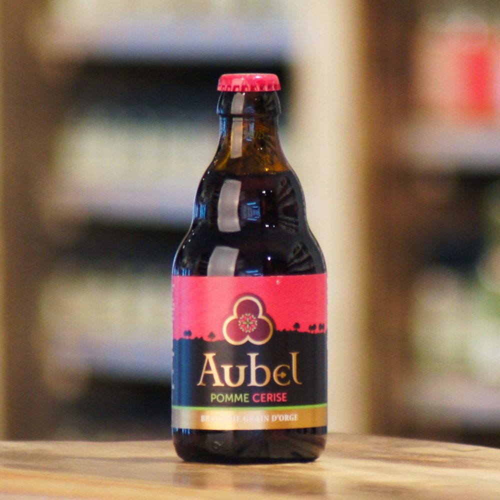 Bière pomme cerise
